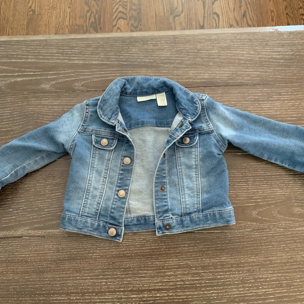 Toddler girl denim jacket